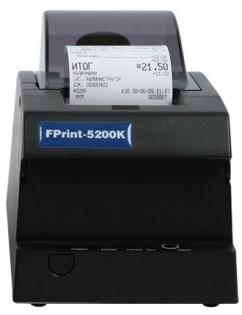 фото Принтер FPrint-5200 для ЕНВД черный, фото 1