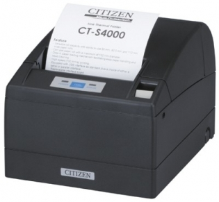 фото Термопринтер чеков Citizen CT-S4000  черный USB, фото 1